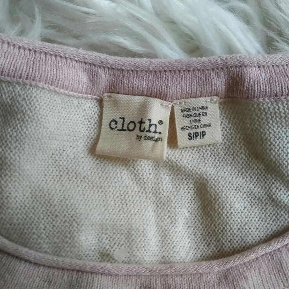 Cloth By Design Light Layering Sweater Size S - Picture 6 of 8